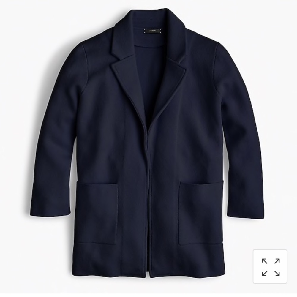 J.Crew NWT Sophie sweater blazer size small